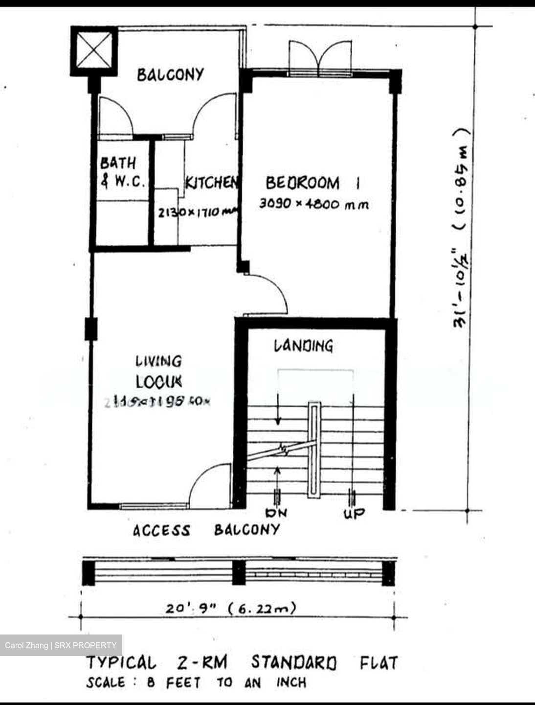 Blk 72 Circuit Road (Geylang), HDB 2 Rooms #568875741
